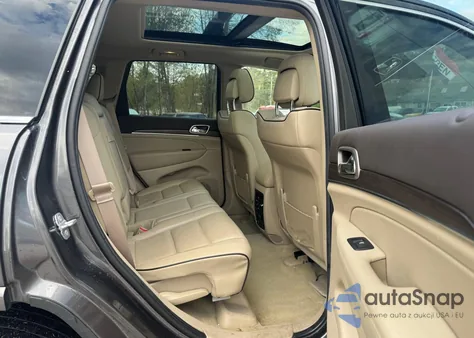 2014 Jeep Grand Cherokee Overland из США, поврежденный, VIN 1C4RJFCM8EC388963